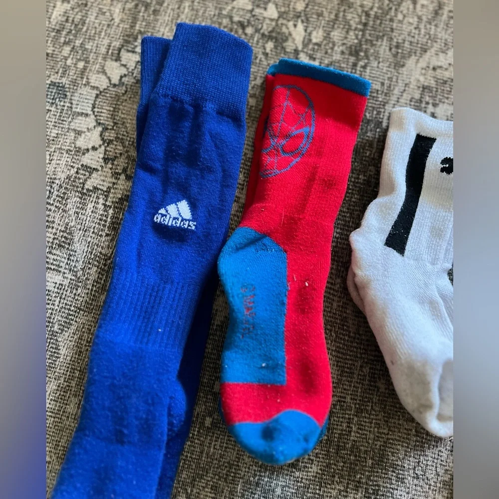 Bundle of Youth Socks Nike, Spider-Man, Space, Puma